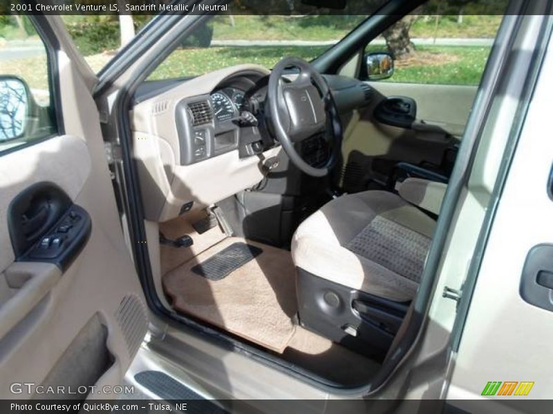 Sandrift Metallic / Neutral 2001 Chevrolet Venture LS