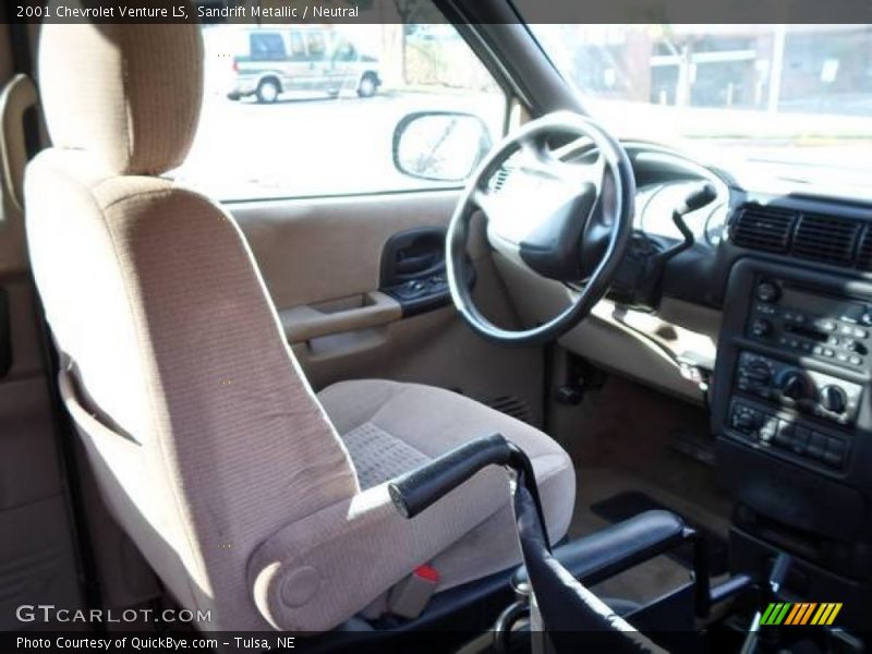 Sandrift Metallic / Neutral 2001 Chevrolet Venture LS