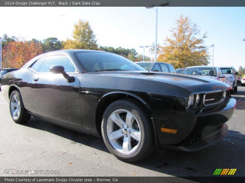 Black / Dark Slate Gray 2014 Dodge Challenger R/T