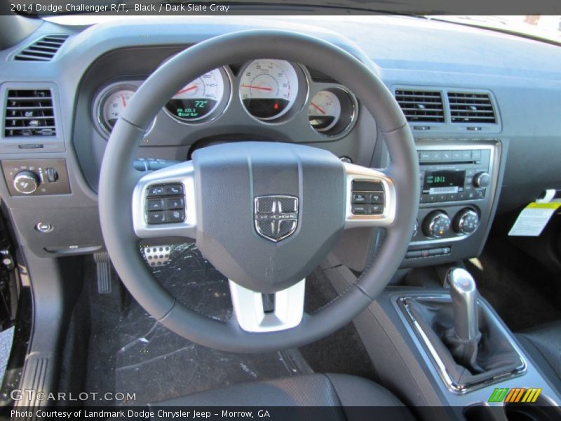Black / Dark Slate Gray 2014 Dodge Challenger R/T