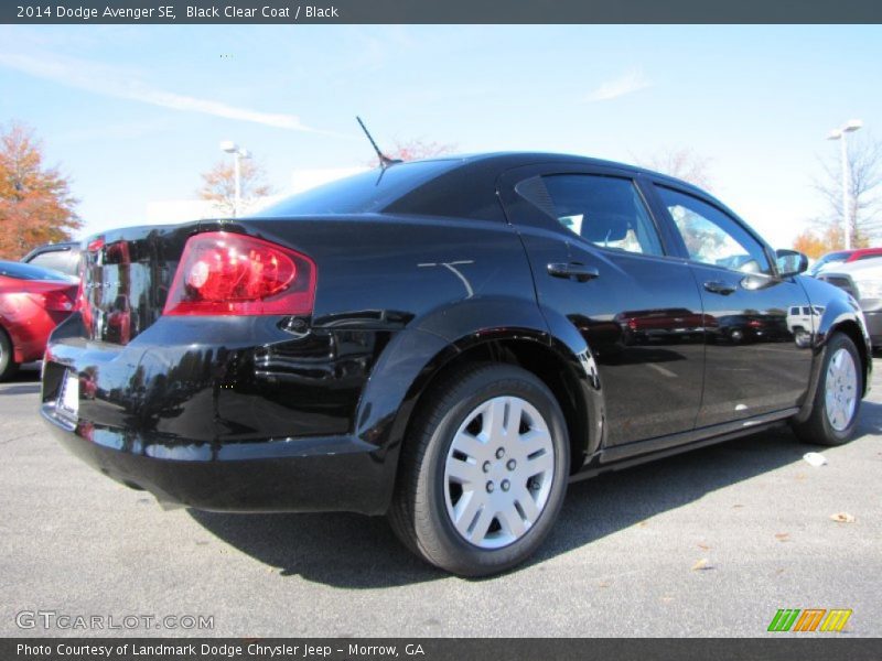 Black Clear Coat / Black 2014 Dodge Avenger SE