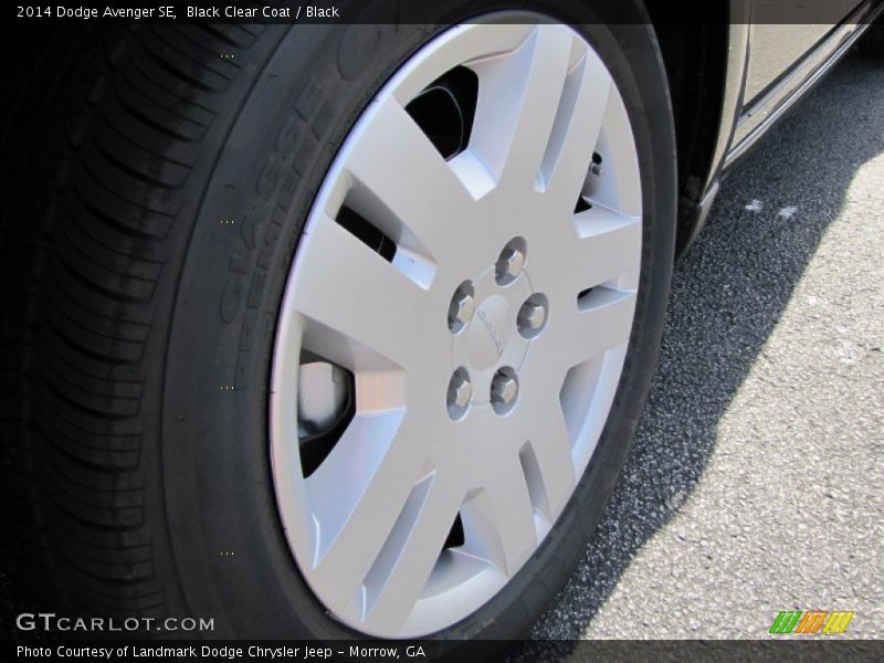 Black Clear Coat / Black 2014 Dodge Avenger SE