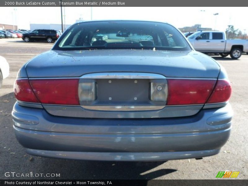 Titanium Blue Metallic / Medium Blue 2000 Buick LeSabre Custom