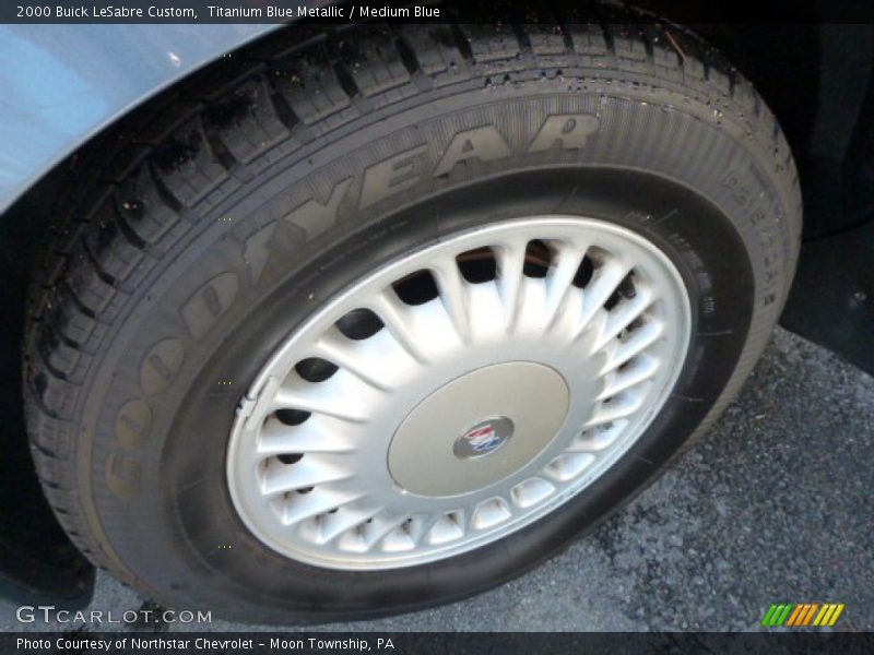 Titanium Blue Metallic / Medium Blue 2000 Buick LeSabre Custom