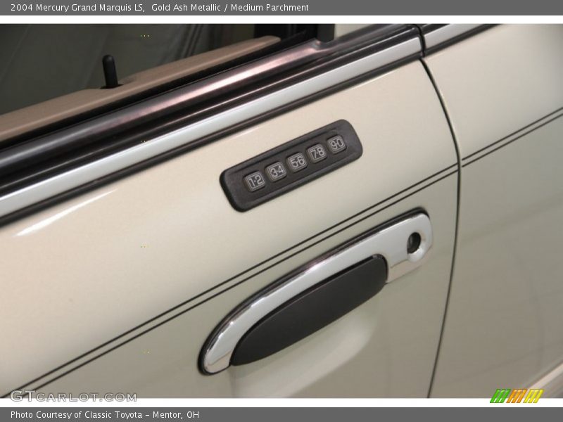 Gold Ash Metallic / Medium Parchment 2004 Mercury Grand Marquis LS
