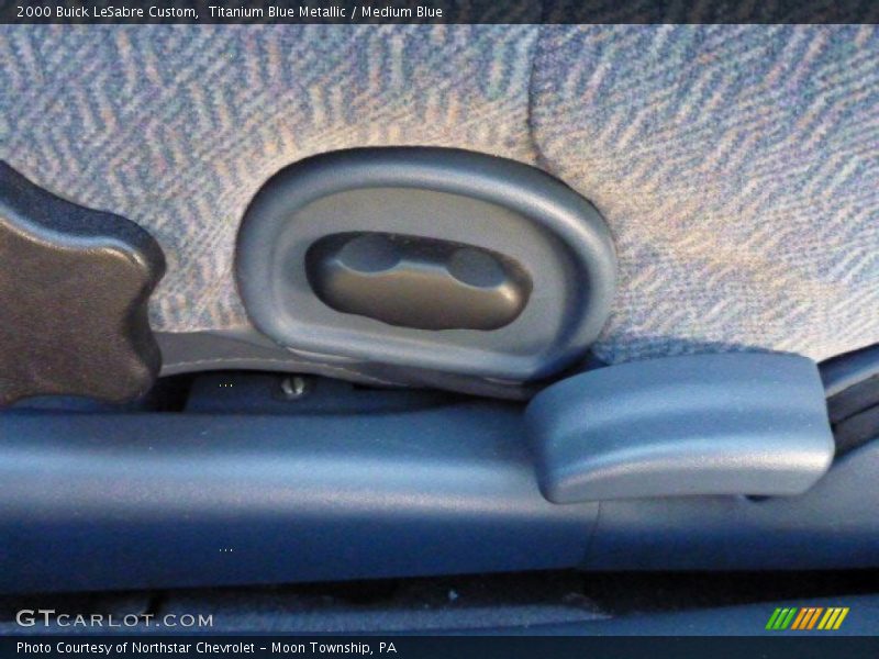 Titanium Blue Metallic / Medium Blue 2000 Buick LeSabre Custom