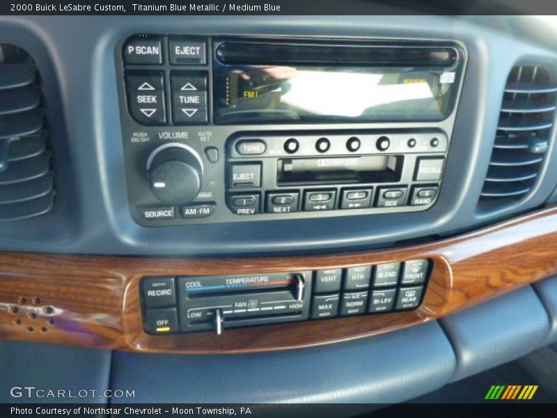 Titanium Blue Metallic / Medium Blue 2000 Buick LeSabre Custom