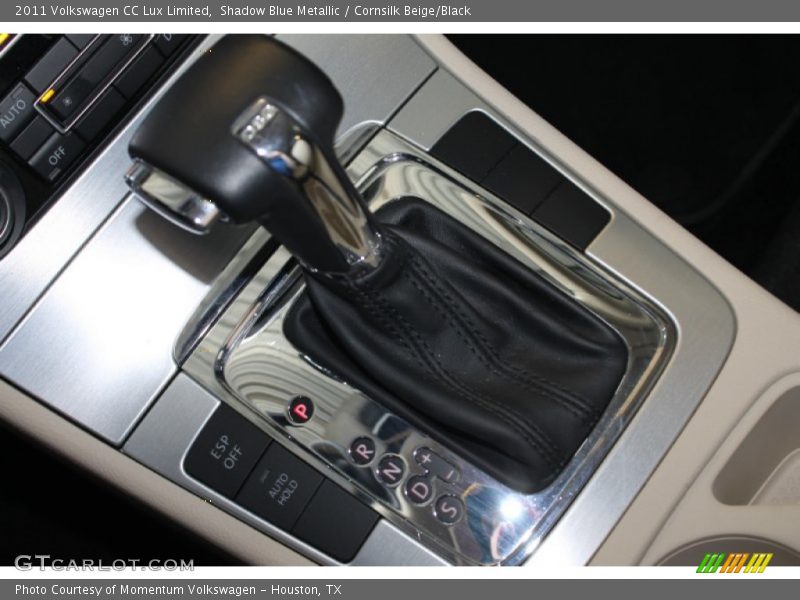 Shadow Blue Metallic / Cornsilk Beige/Black 2011 Volkswagen CC Lux Limited