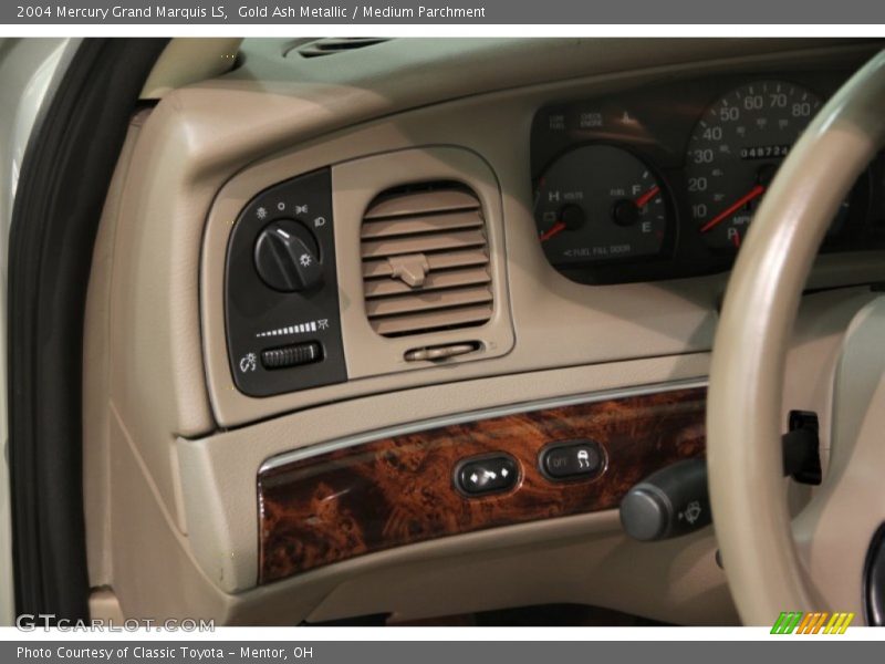 Gold Ash Metallic / Medium Parchment 2004 Mercury Grand Marquis LS