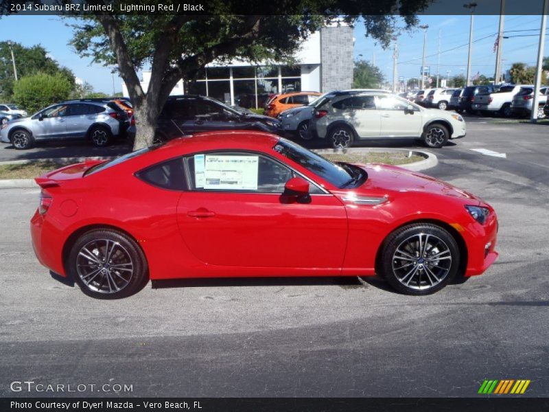  2014 BRZ Limited Lightning Red