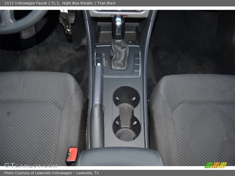 Night Blue Metallic / Titan Black 2013 Volkswagen Passat 2.5L S