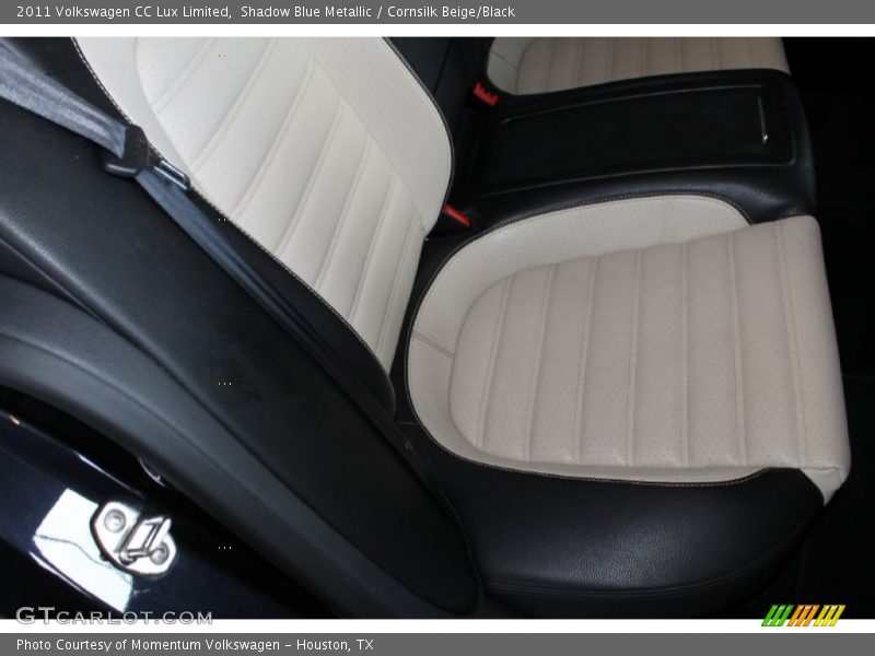 Shadow Blue Metallic / Cornsilk Beige/Black 2011 Volkswagen CC Lux Limited