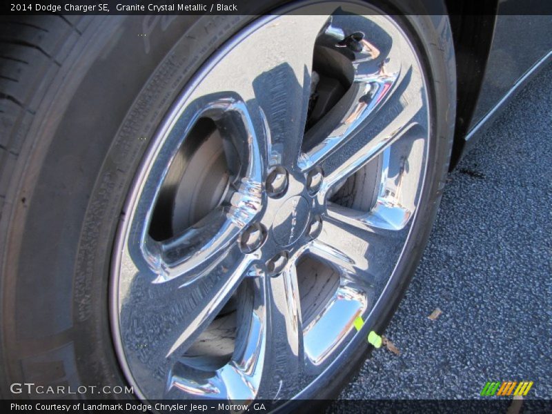 Granite Crystal Metallic / Black 2014 Dodge Charger SE