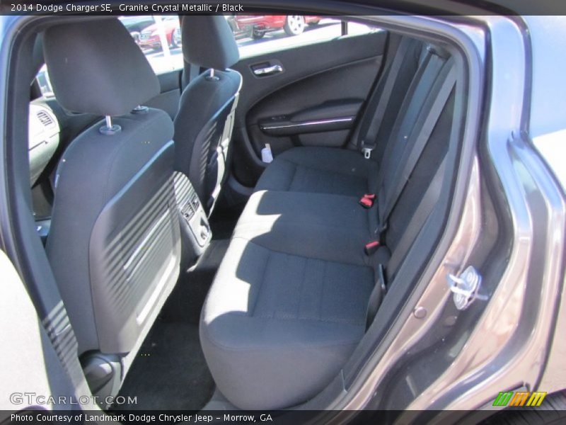 Granite Crystal Metallic / Black 2014 Dodge Charger SE