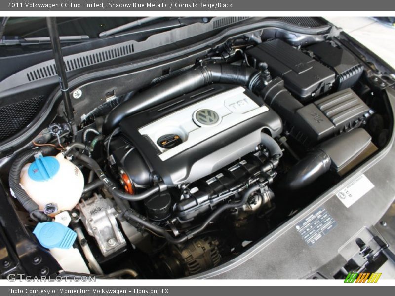 Shadow Blue Metallic / Cornsilk Beige/Black 2011 Volkswagen CC Lux Limited