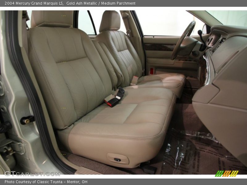 Gold Ash Metallic / Medium Parchment 2004 Mercury Grand Marquis LS