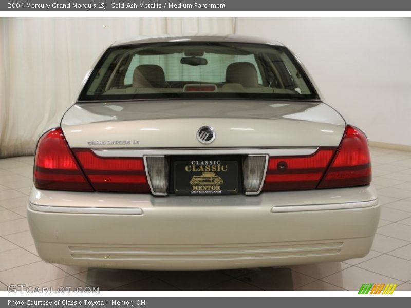 Gold Ash Metallic / Medium Parchment 2004 Mercury Grand Marquis LS