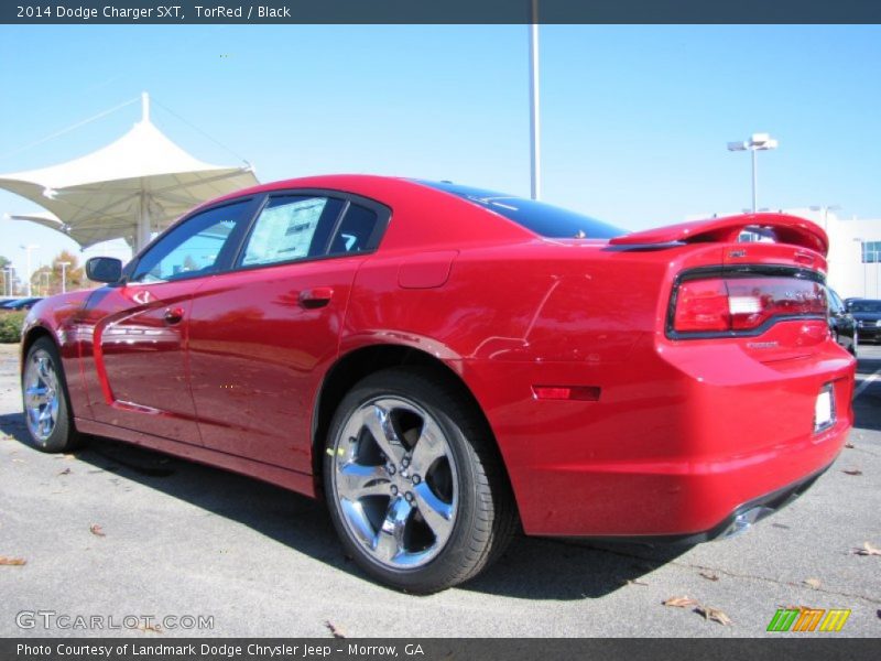 TorRed / Black 2014 Dodge Charger SXT