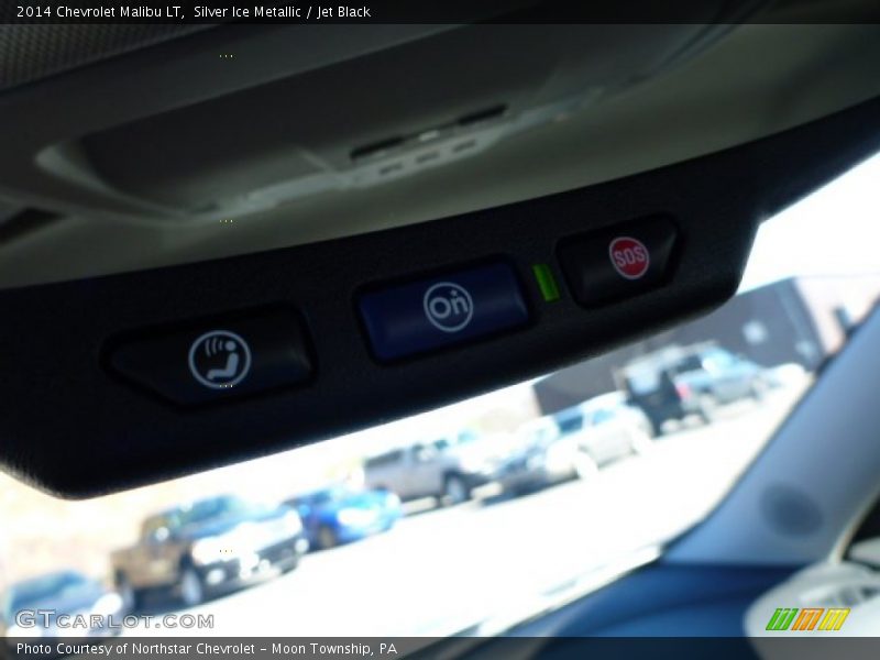 Silver Ice Metallic / Jet Black 2014 Chevrolet Malibu LT