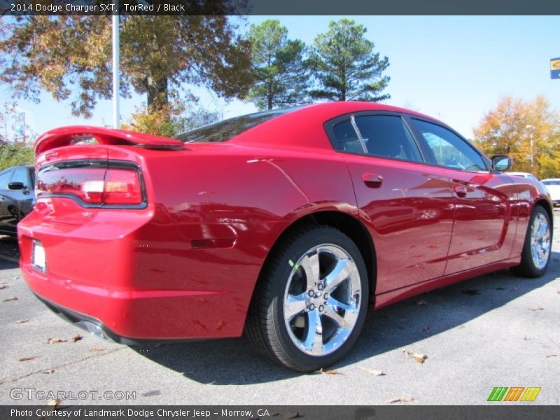 TorRed / Black 2014 Dodge Charger SXT