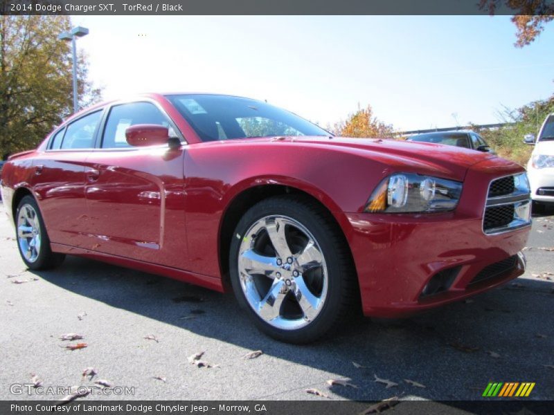 TorRed / Black 2014 Dodge Charger SXT