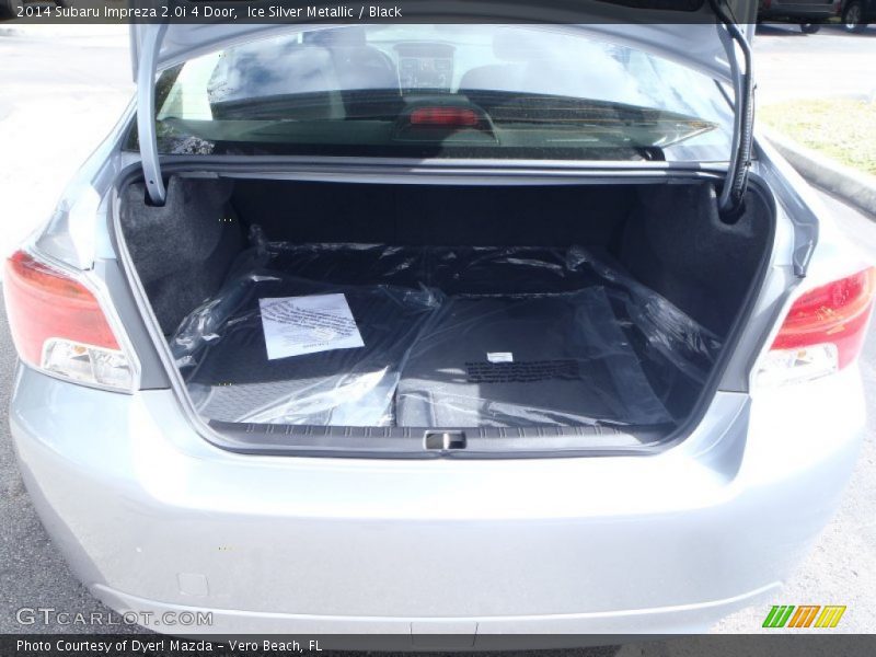 Ice Silver Metallic / Black 2014 Subaru Impreza 2.0i 4 Door