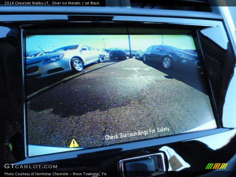 Silver Ice Metallic / Jet Black 2014 Chevrolet Malibu LT