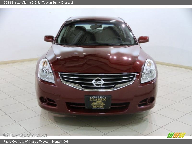 Tuscan Sun / Charcoal 2012 Nissan Altima 2.5 S