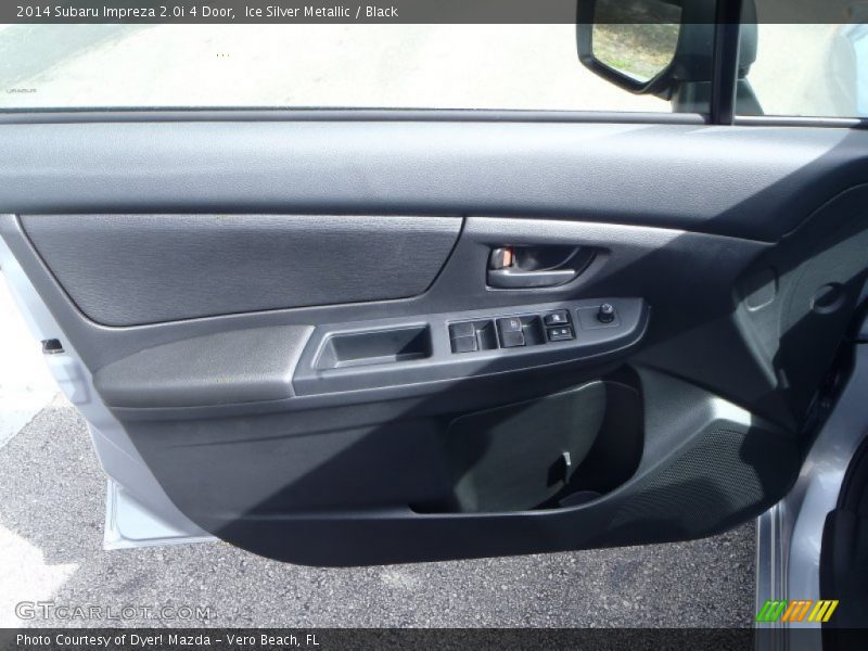 Ice Silver Metallic / Black 2014 Subaru Impreza 2.0i 4 Door