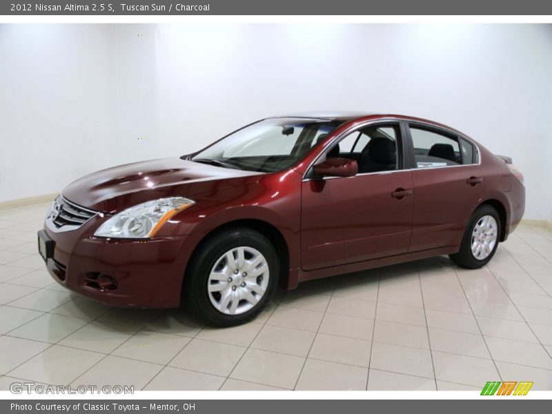 Tuscan Sun / Charcoal 2012 Nissan Altima 2.5 S