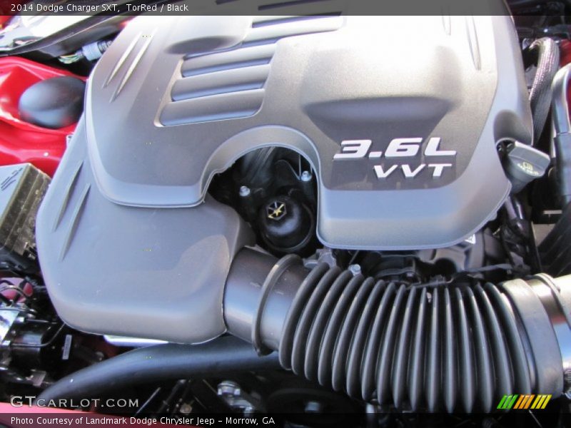 TorRed / Black 2014 Dodge Charger SXT