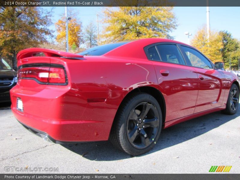 Redline Red Tri-Coat / Black 2014 Dodge Charger SXT