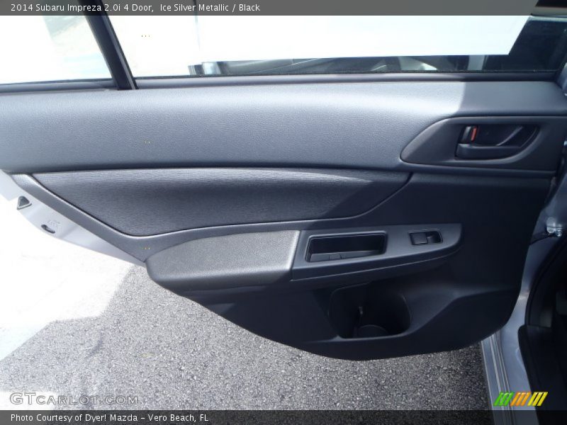 Ice Silver Metallic / Black 2014 Subaru Impreza 2.0i 4 Door