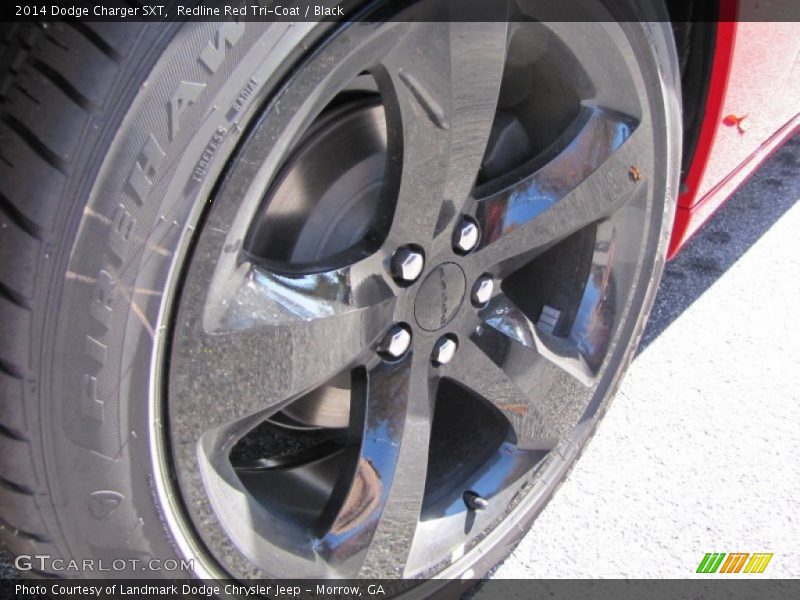 Redline Red Tri-Coat / Black 2014 Dodge Charger SXT