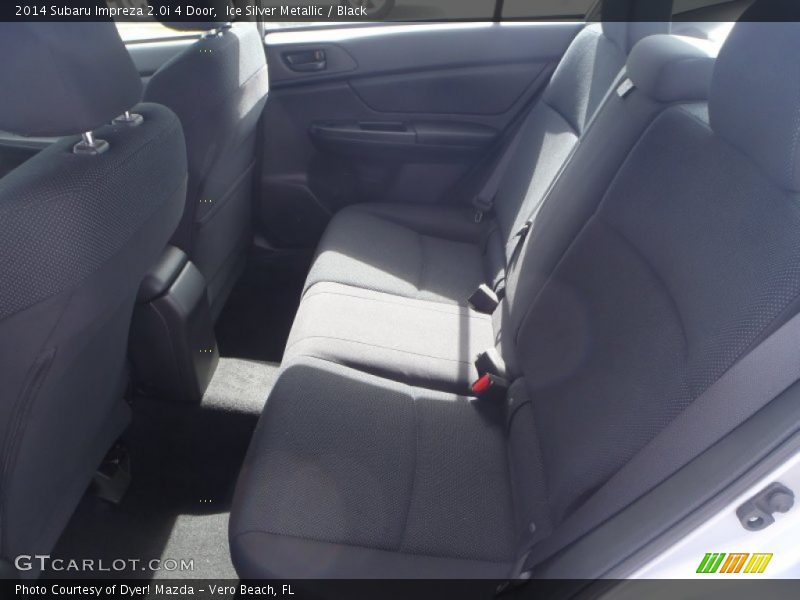 Ice Silver Metallic / Black 2014 Subaru Impreza 2.0i 4 Door