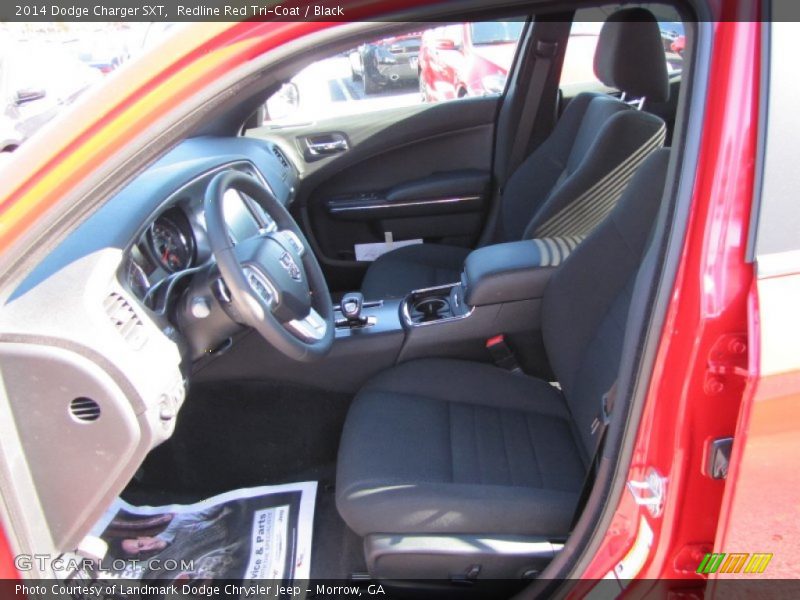 Redline Red Tri-Coat / Black 2014 Dodge Charger SXT