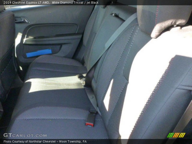 White Diamond Tricoat / Jet Black 2014 Chevrolet Equinox LT AWD
