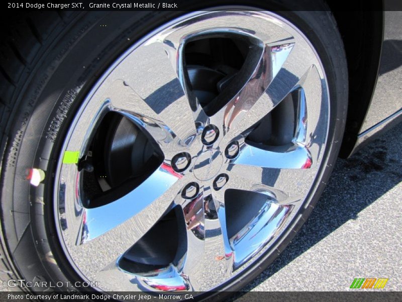 Granite Crystal Metallic / Black 2014 Dodge Charger SXT