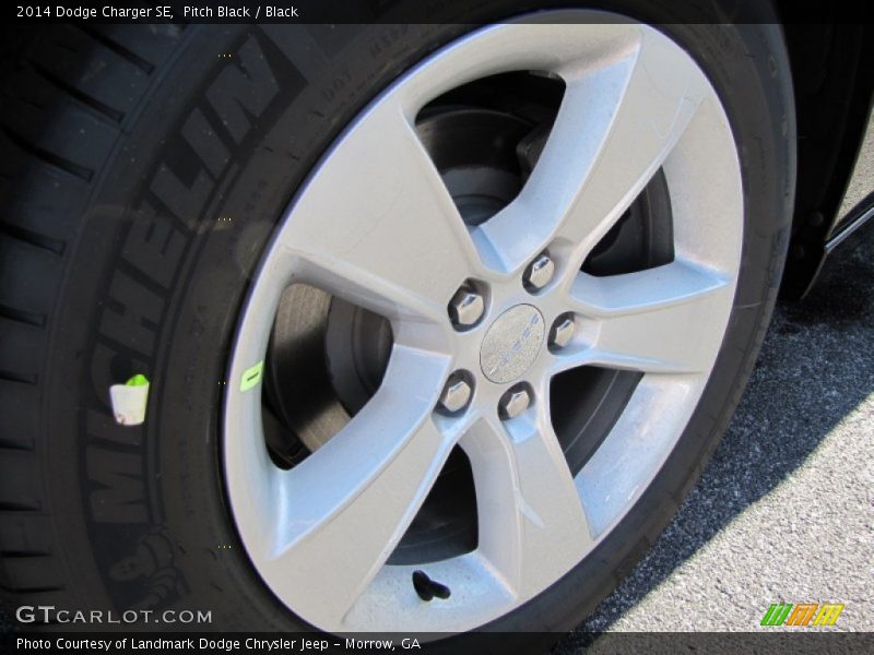 Pitch Black / Black 2014 Dodge Charger SE