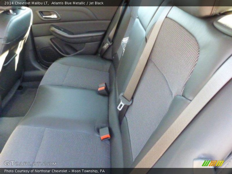 Atlantis Blue Metallic / Jet Black 2014 Chevrolet Malibu LT