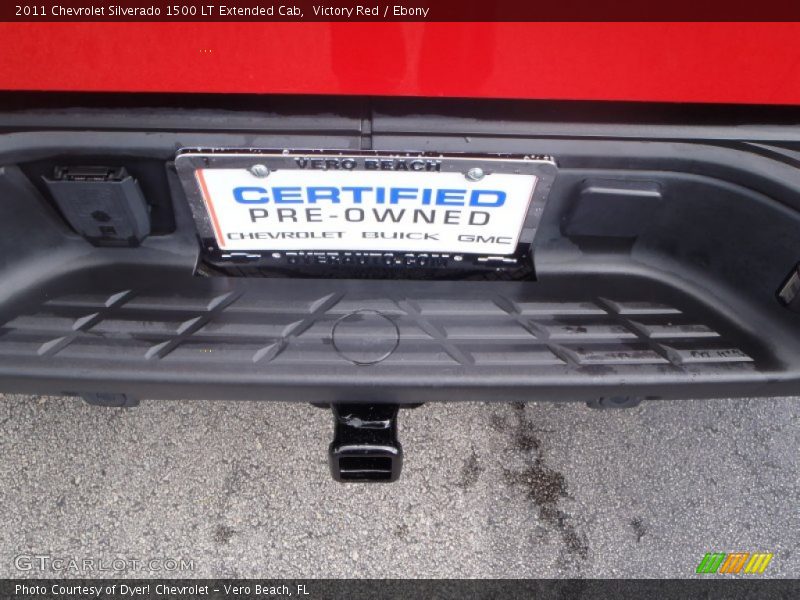 Victory Red / Ebony 2011 Chevrolet Silverado 1500 LT Extended Cab