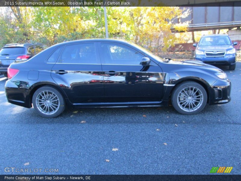 Obsidian Black Pearl / Carbon Black 2011 Subaru Impreza WRX Sedan