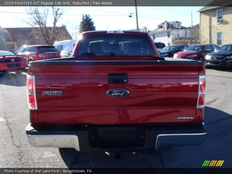 Ruby Red / Pale Adobe 2014 Ford F150 XLT Regular Cab 4x4