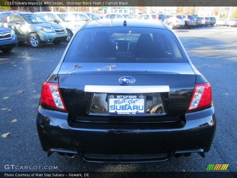 Obsidian Black Pearl / Carbon Black 2011 Subaru Impreza WRX Sedan