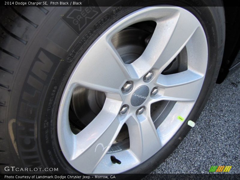 Pitch Black / Black 2014 Dodge Charger SE