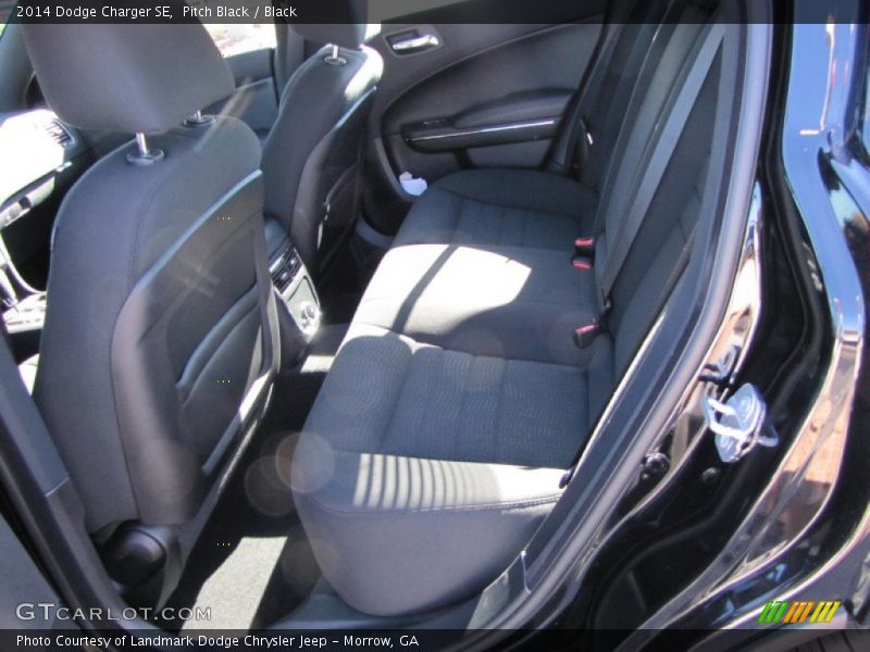 Pitch Black / Black 2014 Dodge Charger SE