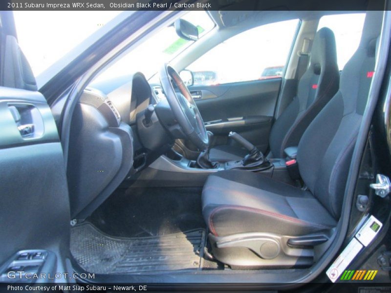 Obsidian Black Pearl / Carbon Black 2011 Subaru Impreza WRX Sedan
