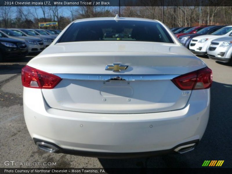 White Diamond Tricoat / Jet Black 2014 Chevrolet Impala LTZ