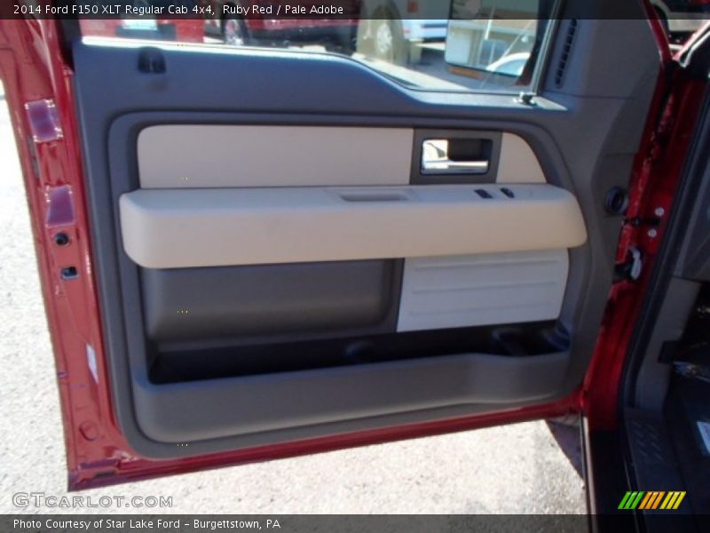 Ruby Red / Pale Adobe 2014 Ford F150 XLT Regular Cab 4x4