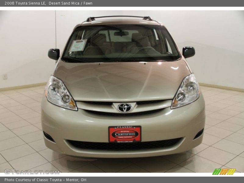 Desert Sand Mica / Fawn 2008 Toyota Sienna LE